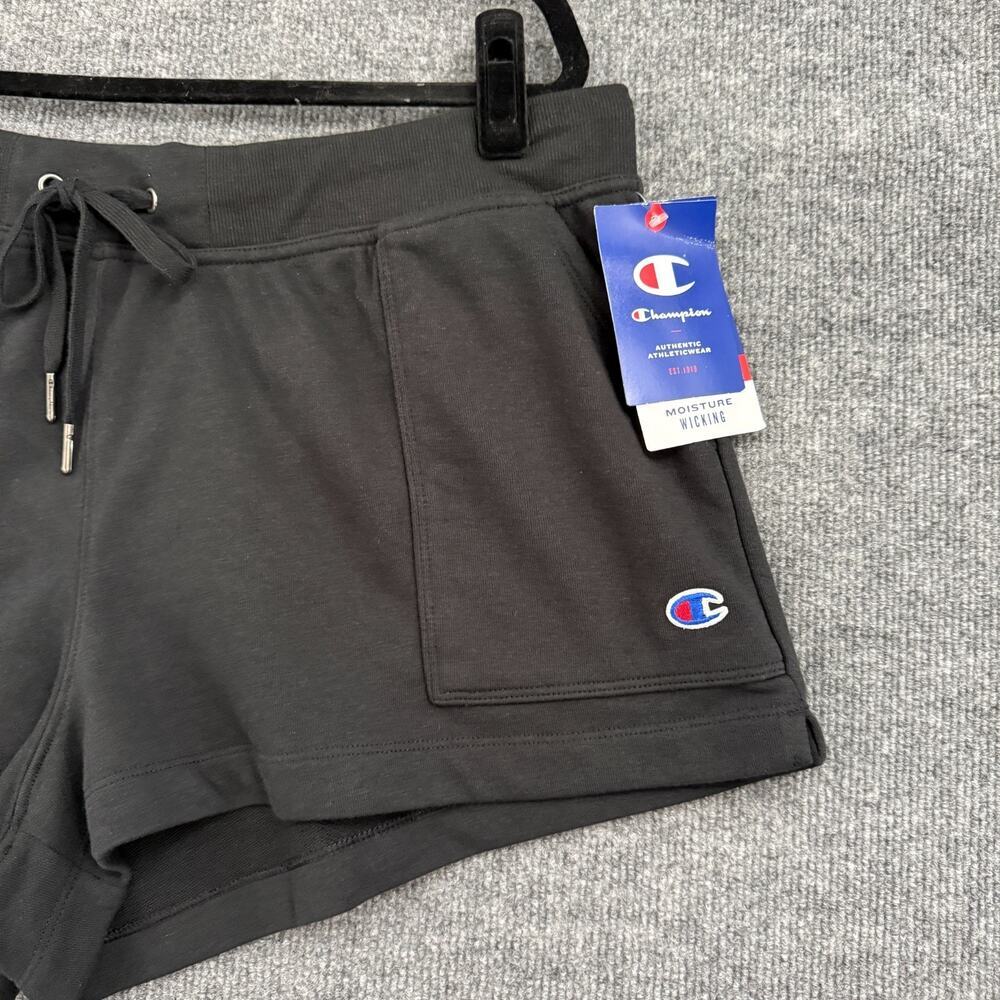 Columbia Womens French Terry Shorts Size 2XL Black Casual Lounge Drawstring NWT - Picture 3 of 9